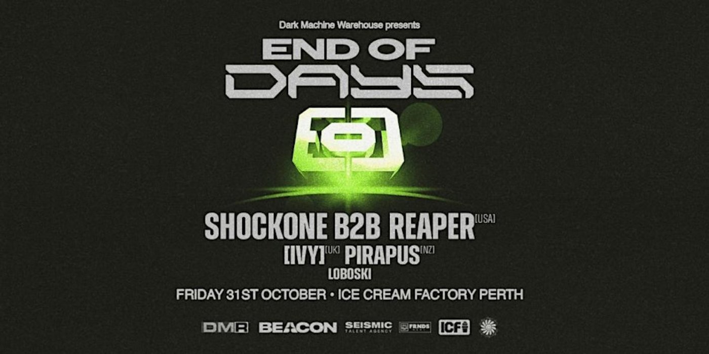END OF DAYS feat. SHOCKONE B2B REAPER (USA) x ICF: WAREHOUSE