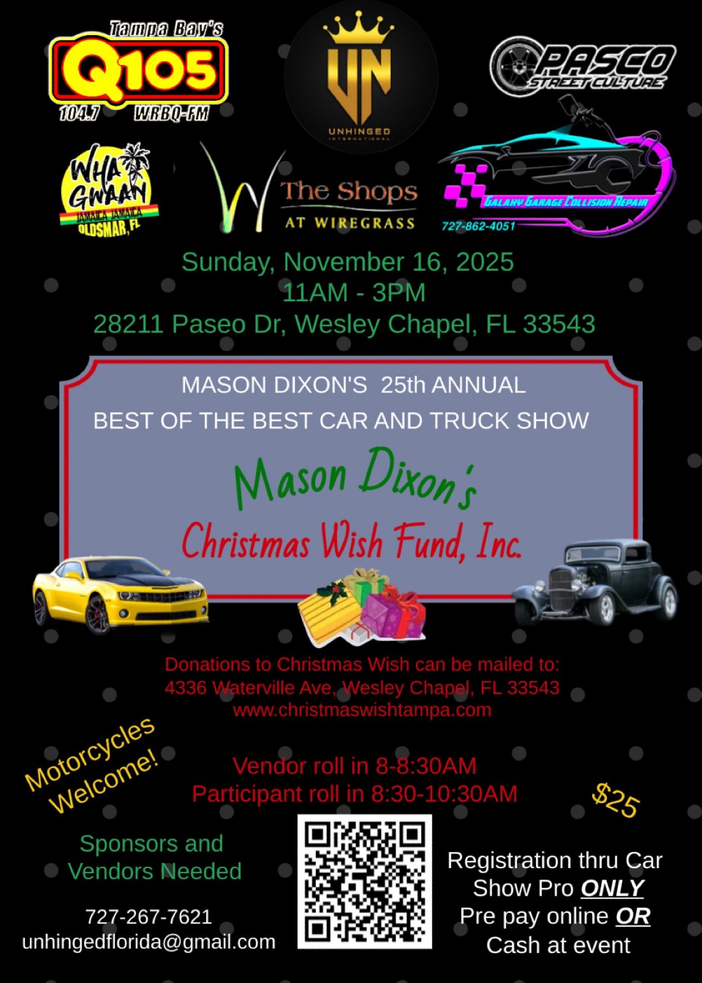 Mason Dixon's 25th Annual Best of the Best Car Show