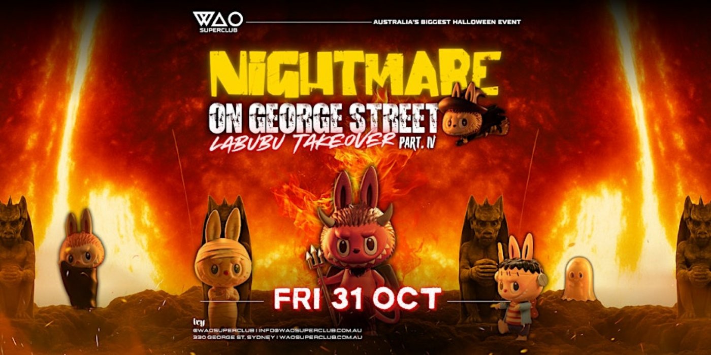 FRI 31 OCT - HALLOWEEN @ WAO SUPERCLUB