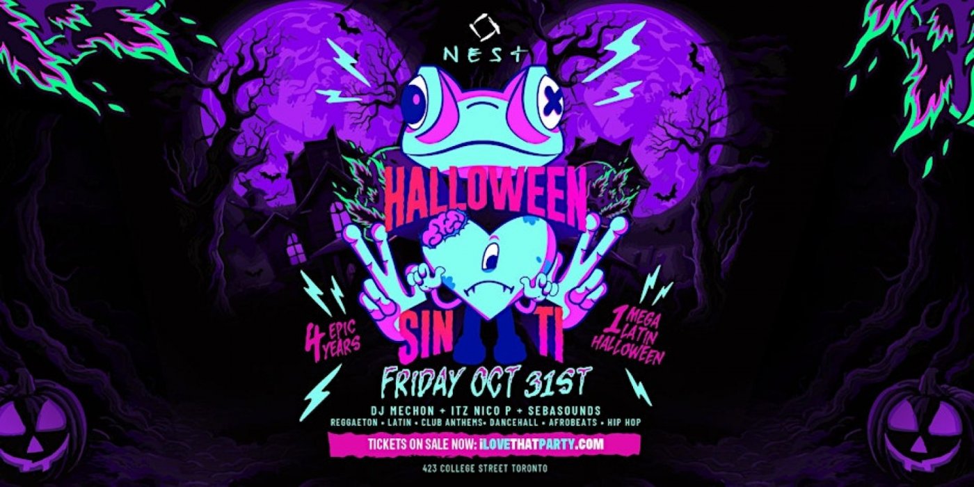 HALLOWEEN SIN TI 2025 @ NEST 19+