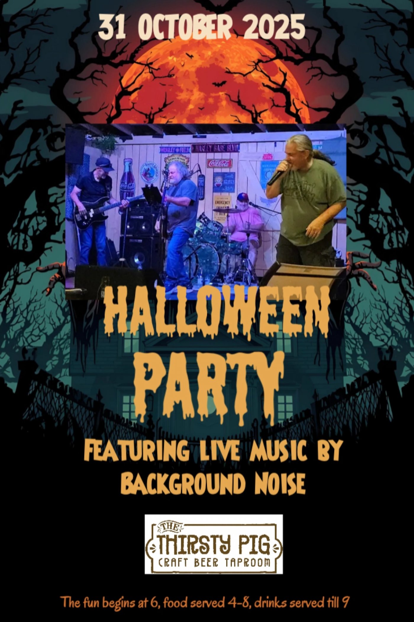 Halloween Party at the Thirsty Pig