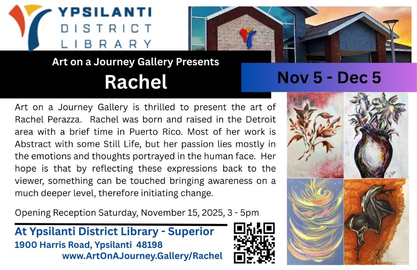 Art of Rachel at Ypsilanti District Library - Superior