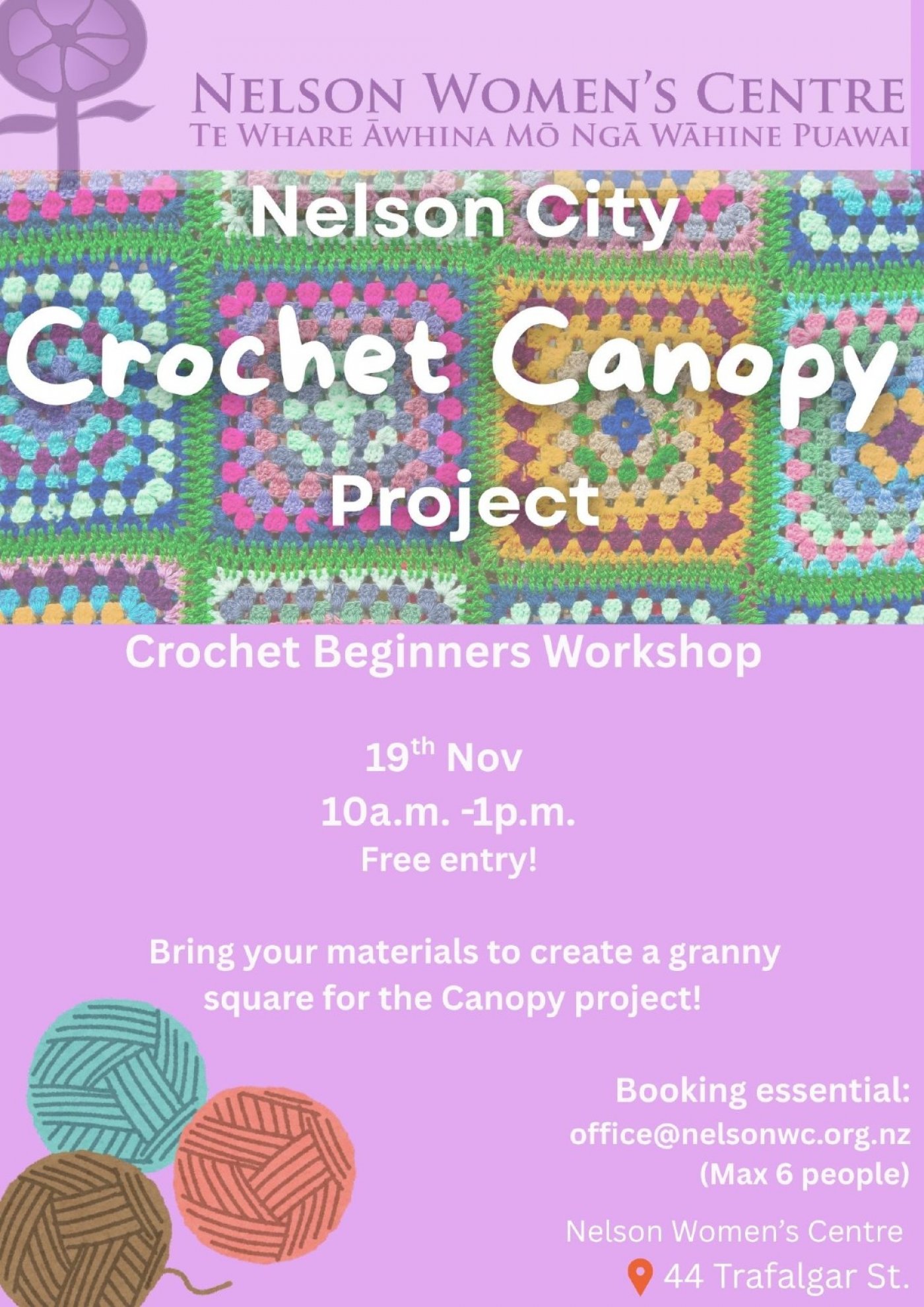 Crochet Beginners Workshop
