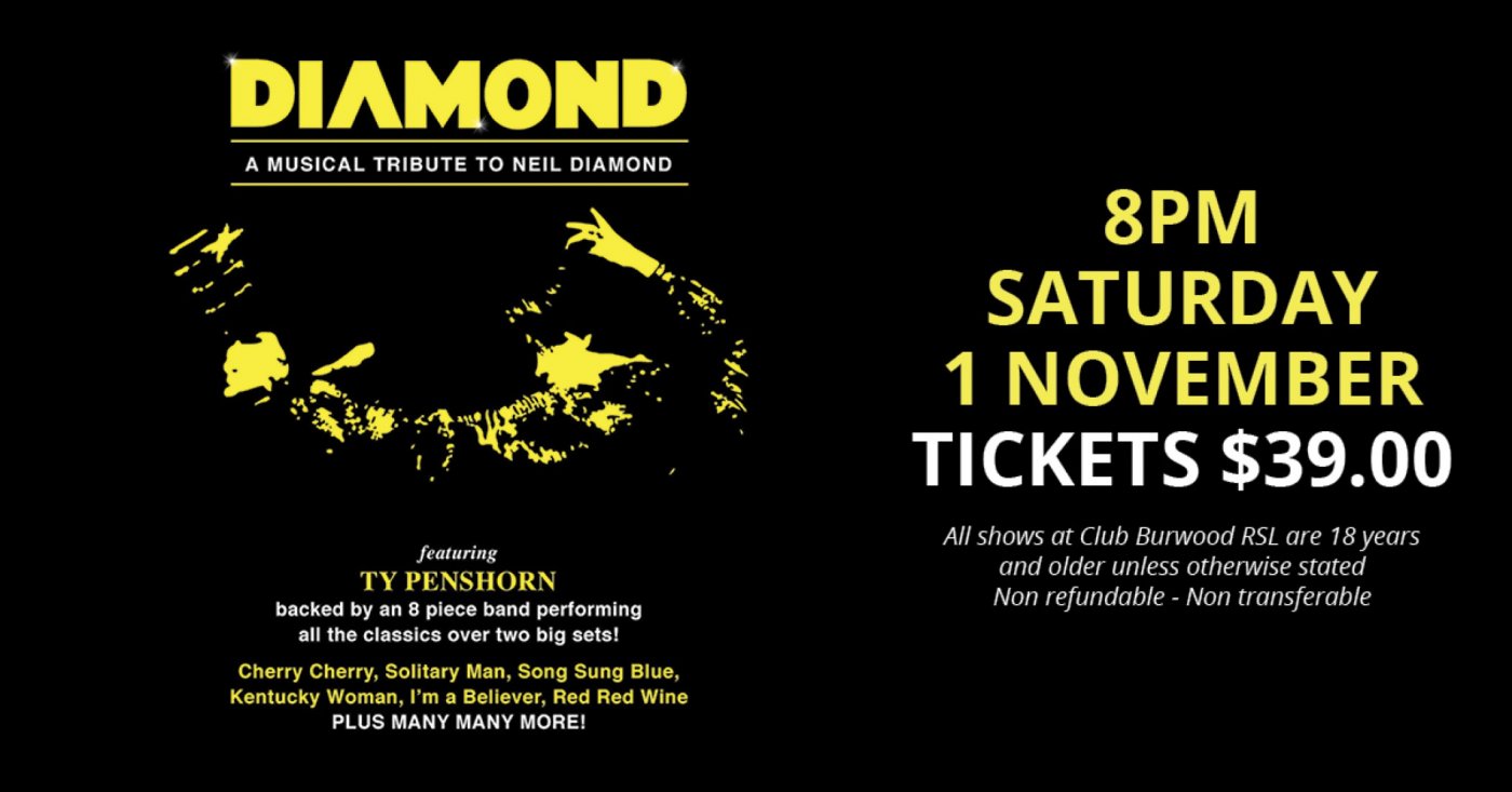 DIAMOND - Musical Tribute to Neil Diamond