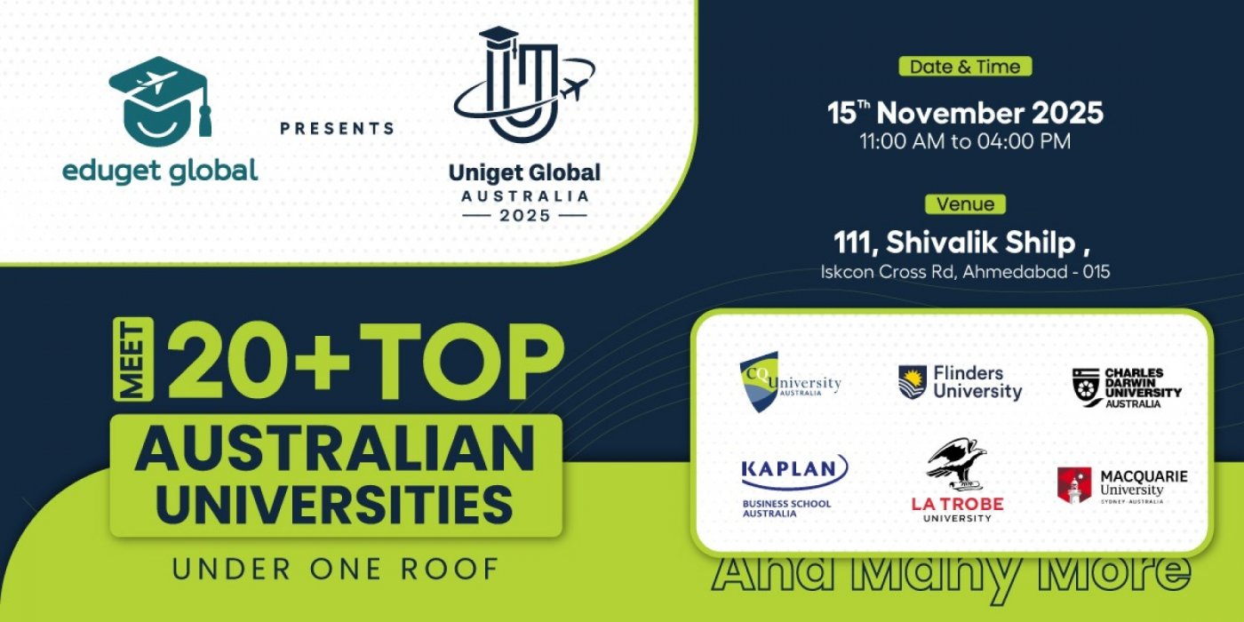 Australia Uniget Global 2025 - Meet 20+ Australian Universities Under One Roof