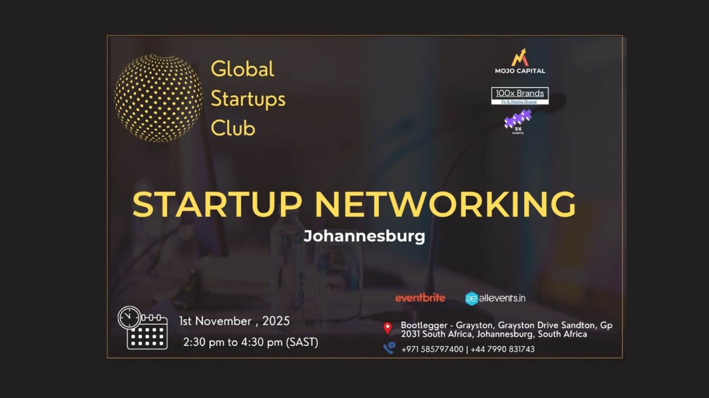 GLOBAL STARTUPS CLUB STARTUP NETWORKING Johannesburg 2025