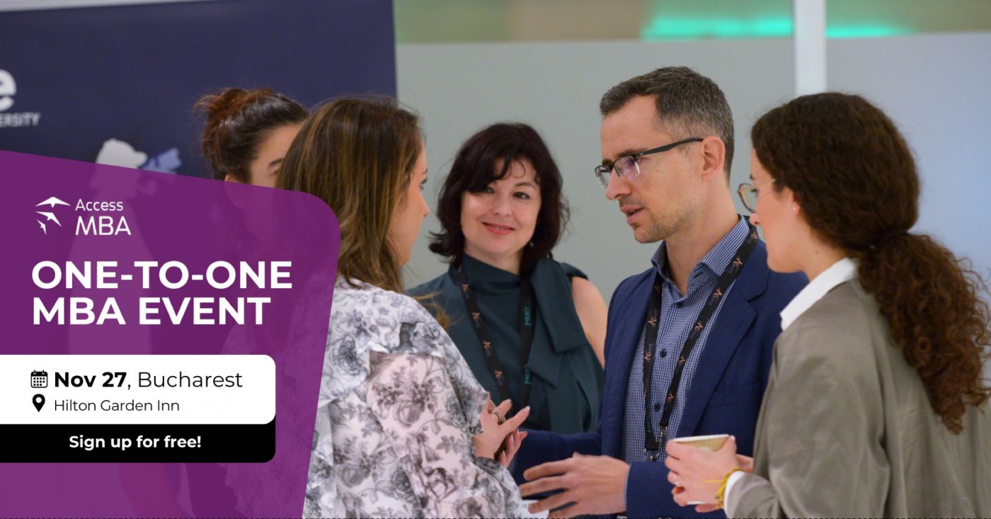 Gain a Global MBA Degree with Access MBA in Bucharest on 27 Nov! 