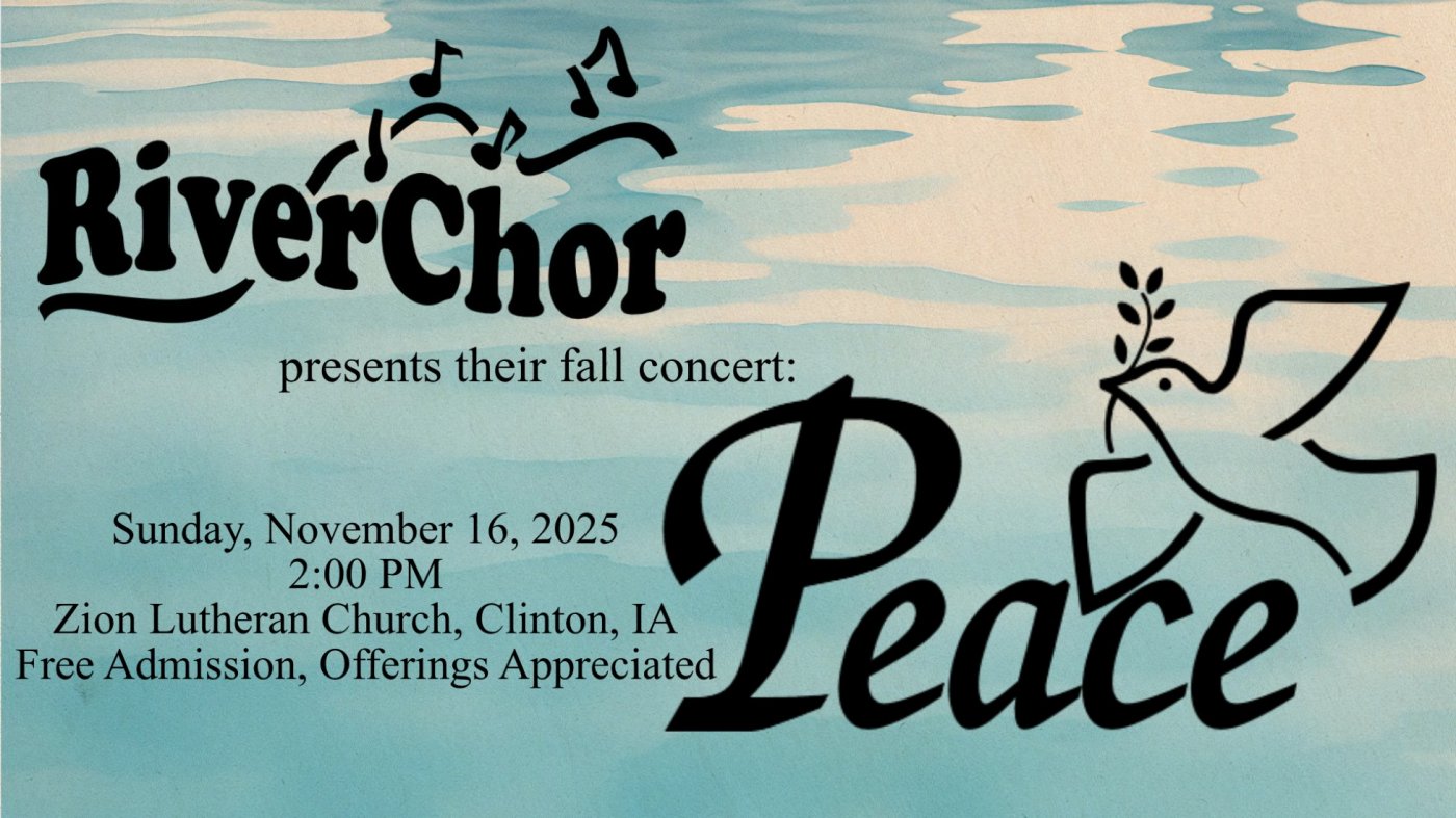 RiverChor Fall Concert - Peace