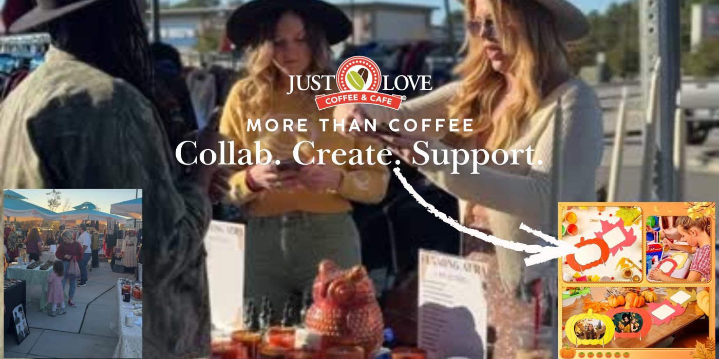 Thanksgiving Craft Workshop and Vintage Market at Just Love Coffee