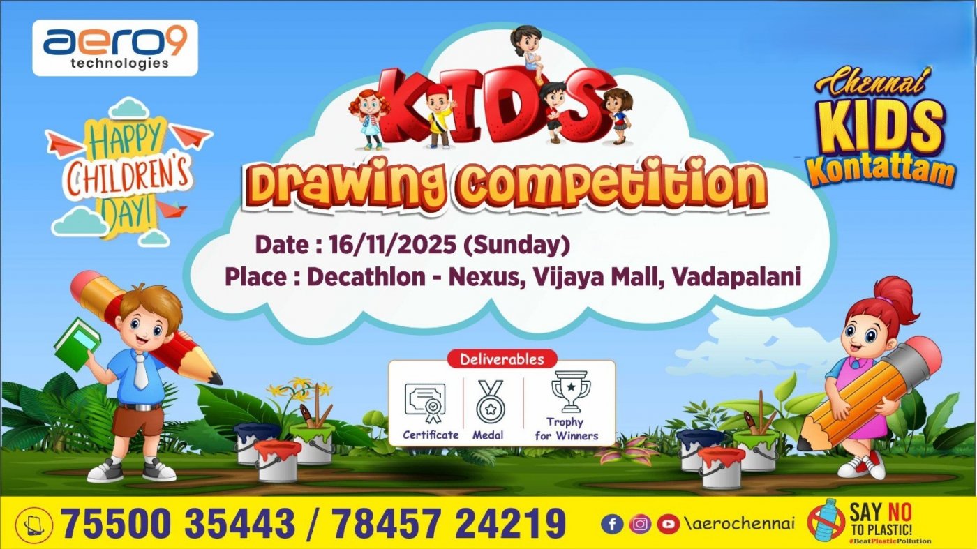KIDS Drawing Competition (Decathlon - Nexus Vadapalani)
