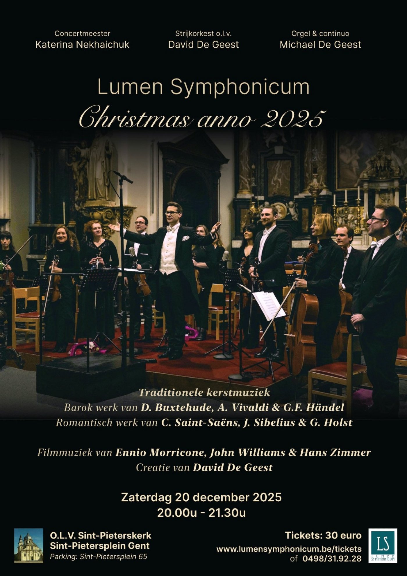 Lumen Symphonicum: "Christmas anno 2025" o.l.v. David De Geest