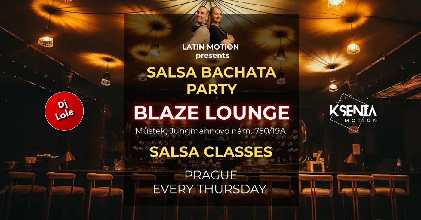 Salsa Bachata Thursdays in Blaze Lounge