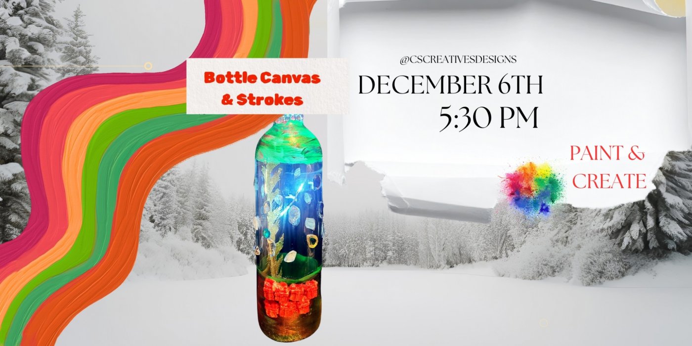 Bottle & Canvas: Festive Painting Social