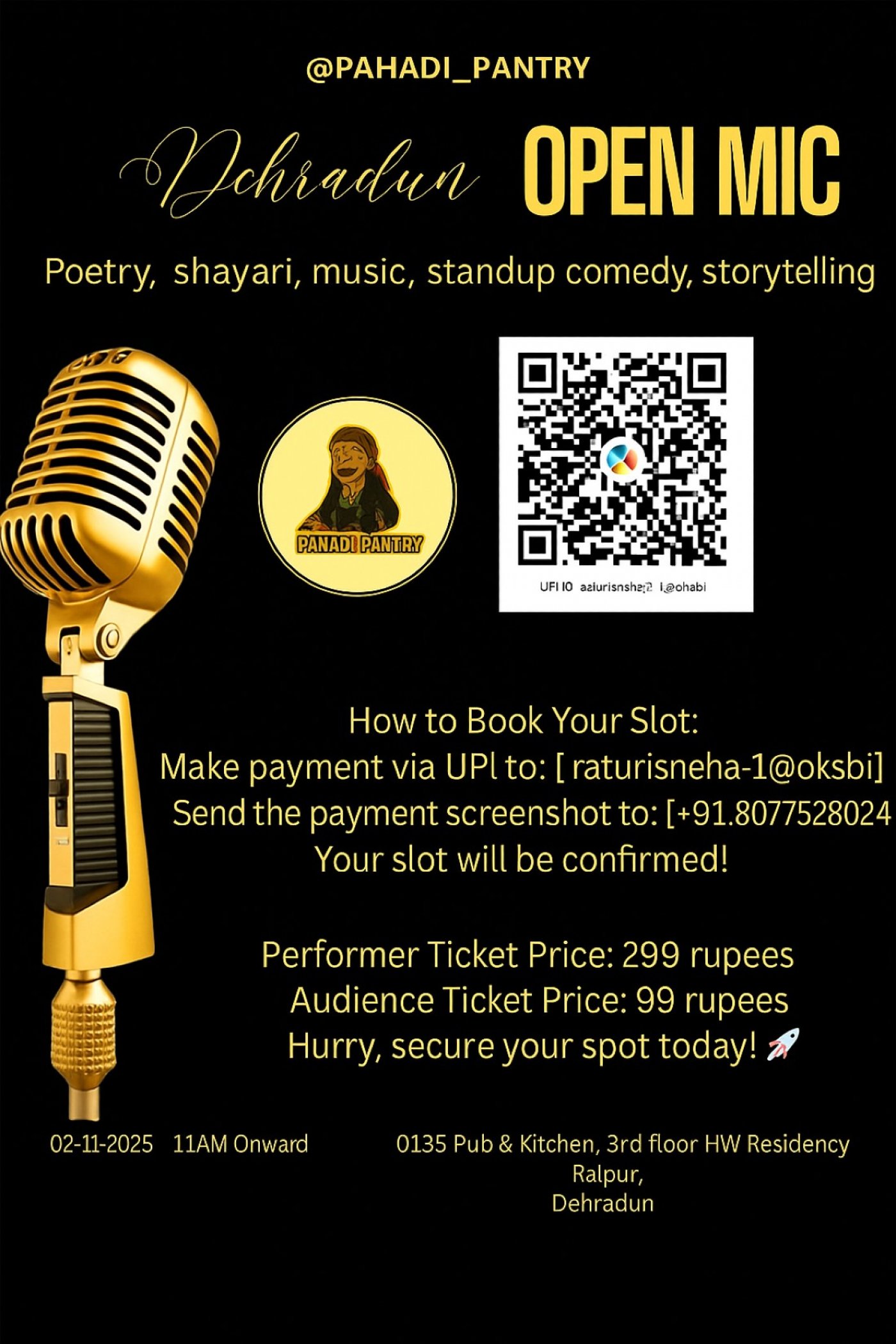 OpenMic by Pahadi Pantry