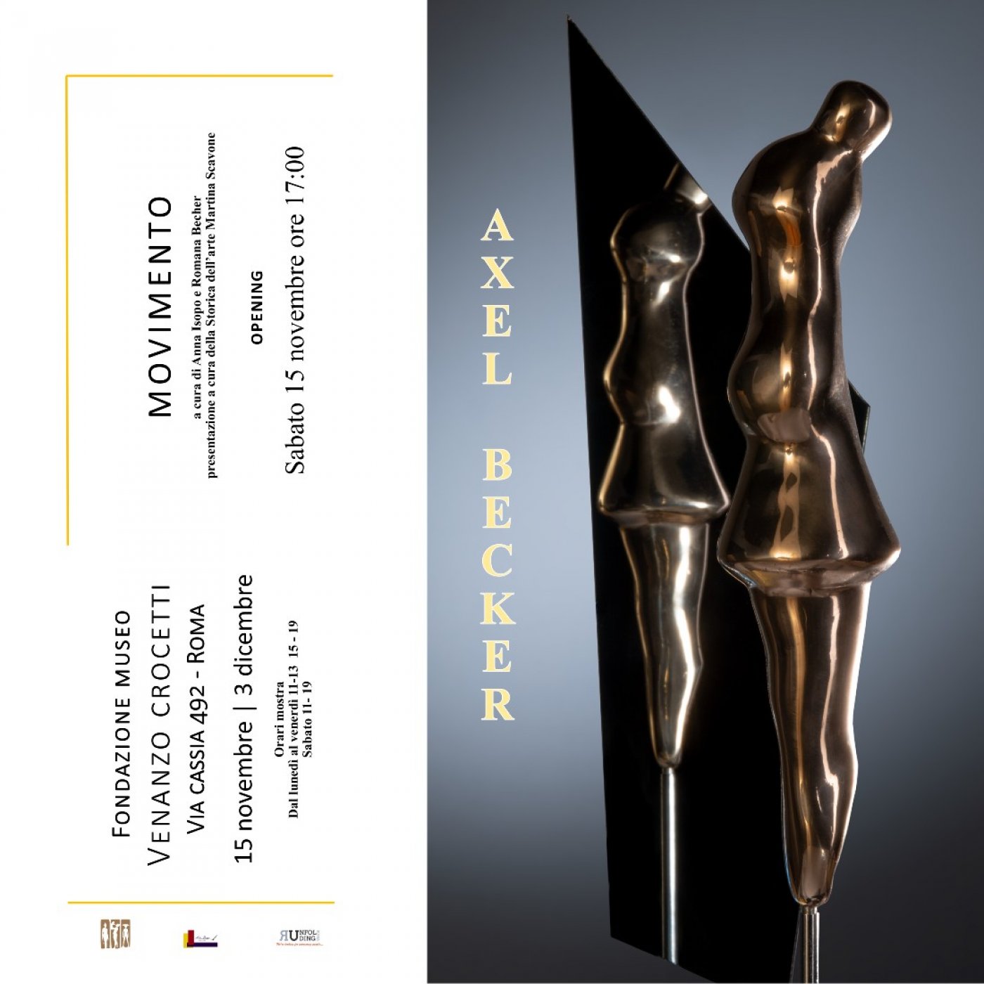 Movimento, mostra personale di Axel Becker