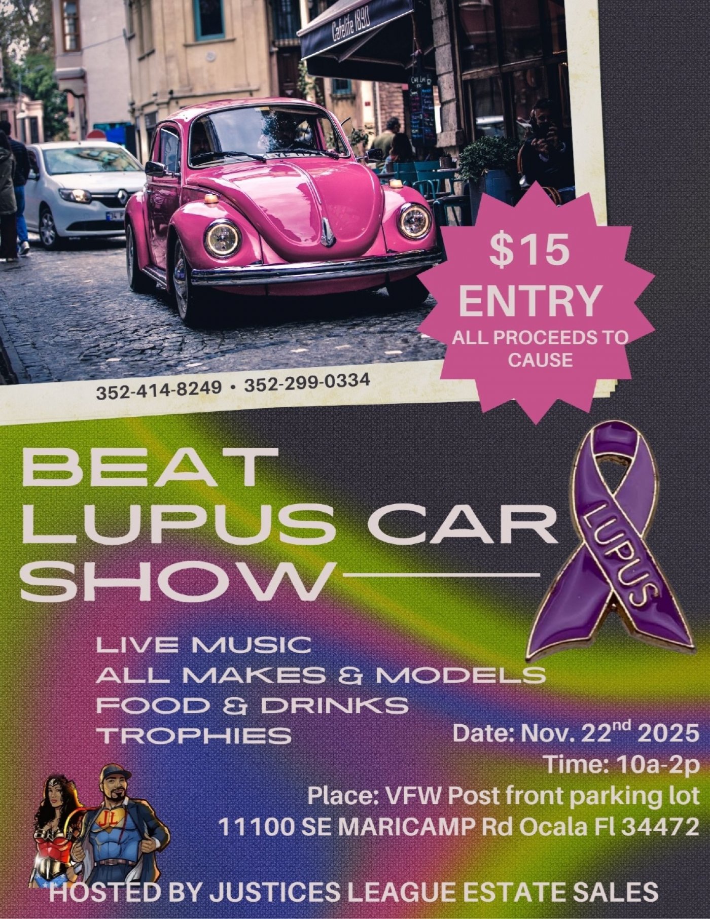 BEAT LUPUS CAR SHOW 