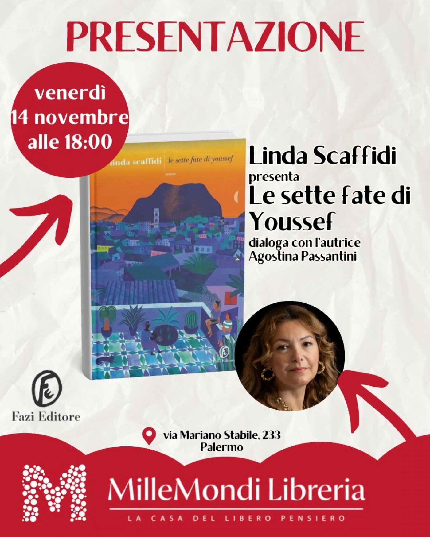 Le sette fate di Youssef - nuovo appuntamento a Palermo
