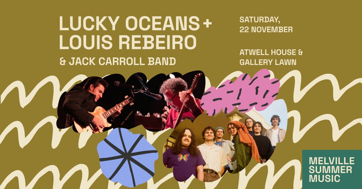 Melville Summer Music: FREE Concert (Lucky Oceans + Louis Rebeiro & Jack Carroll Band) 