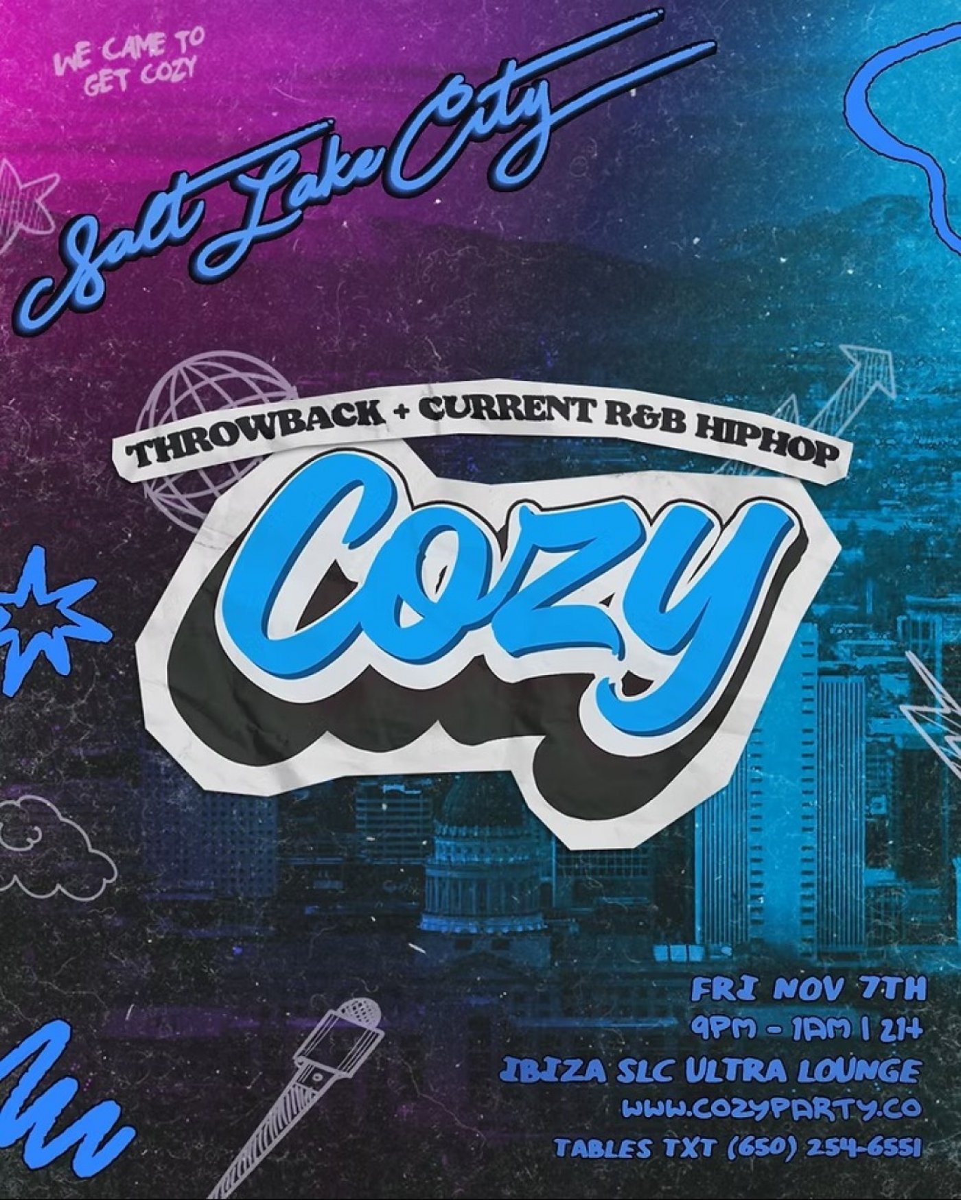 COZY SLC: R&B + Hip-Hop Night at Ibiza Ultra Lounge