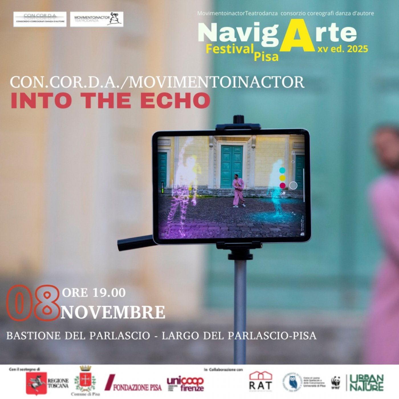 Festival NavigArte 2025 - Ultimo appuntamento 8.11.2025 Bastione del Parlascio - Pisa