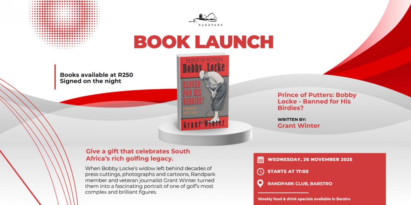 Book Launch: Prince of Putters by Grant Winter