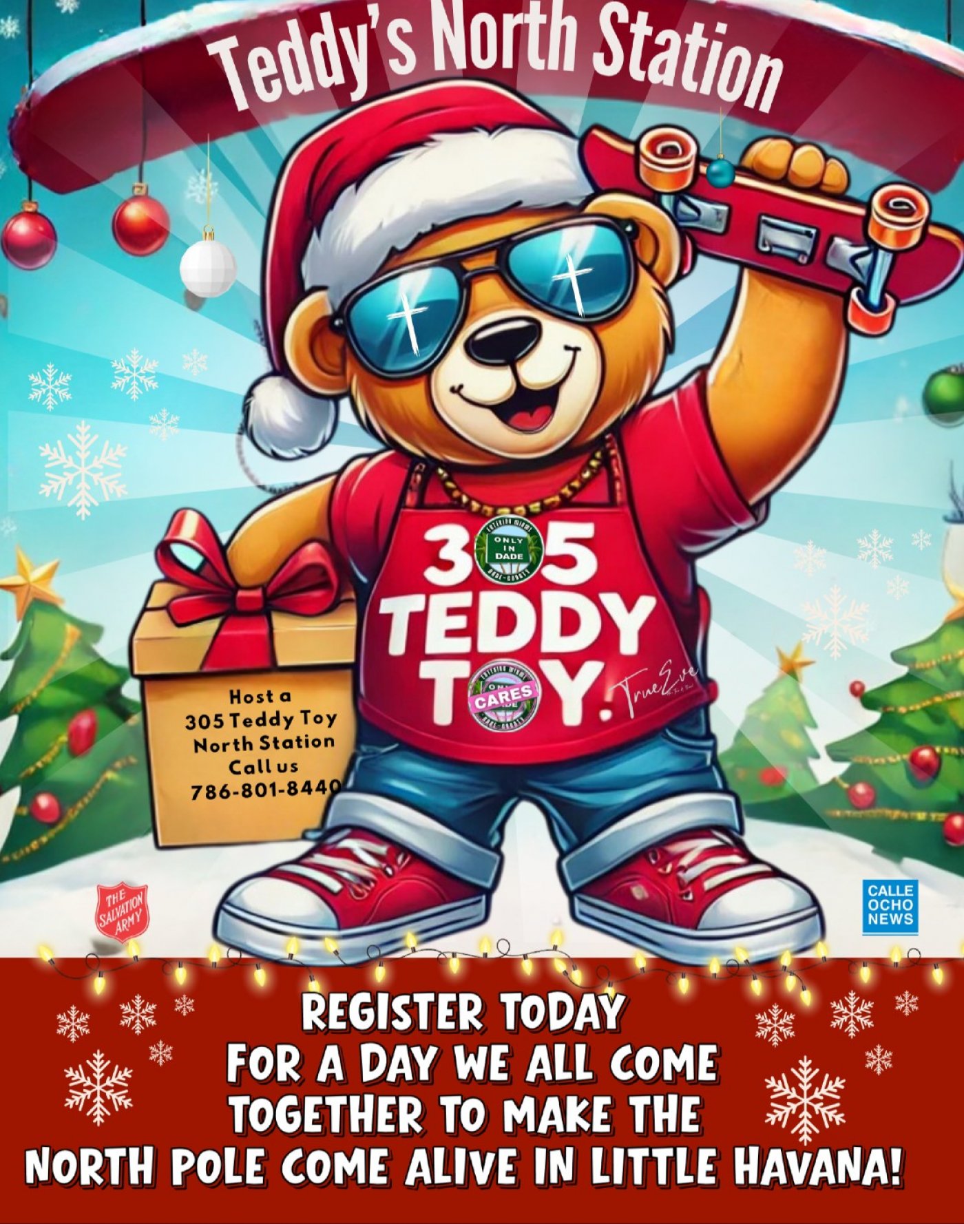 305 Teddy North Pole 