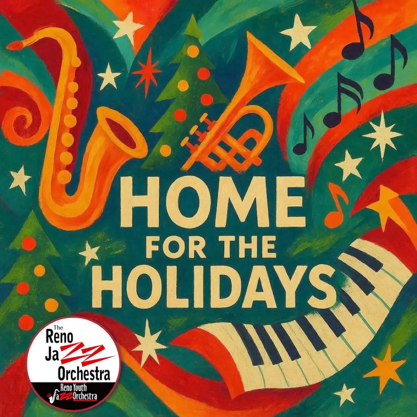 Reno Jazz Orchestra Presents Home for the Holidays Concert