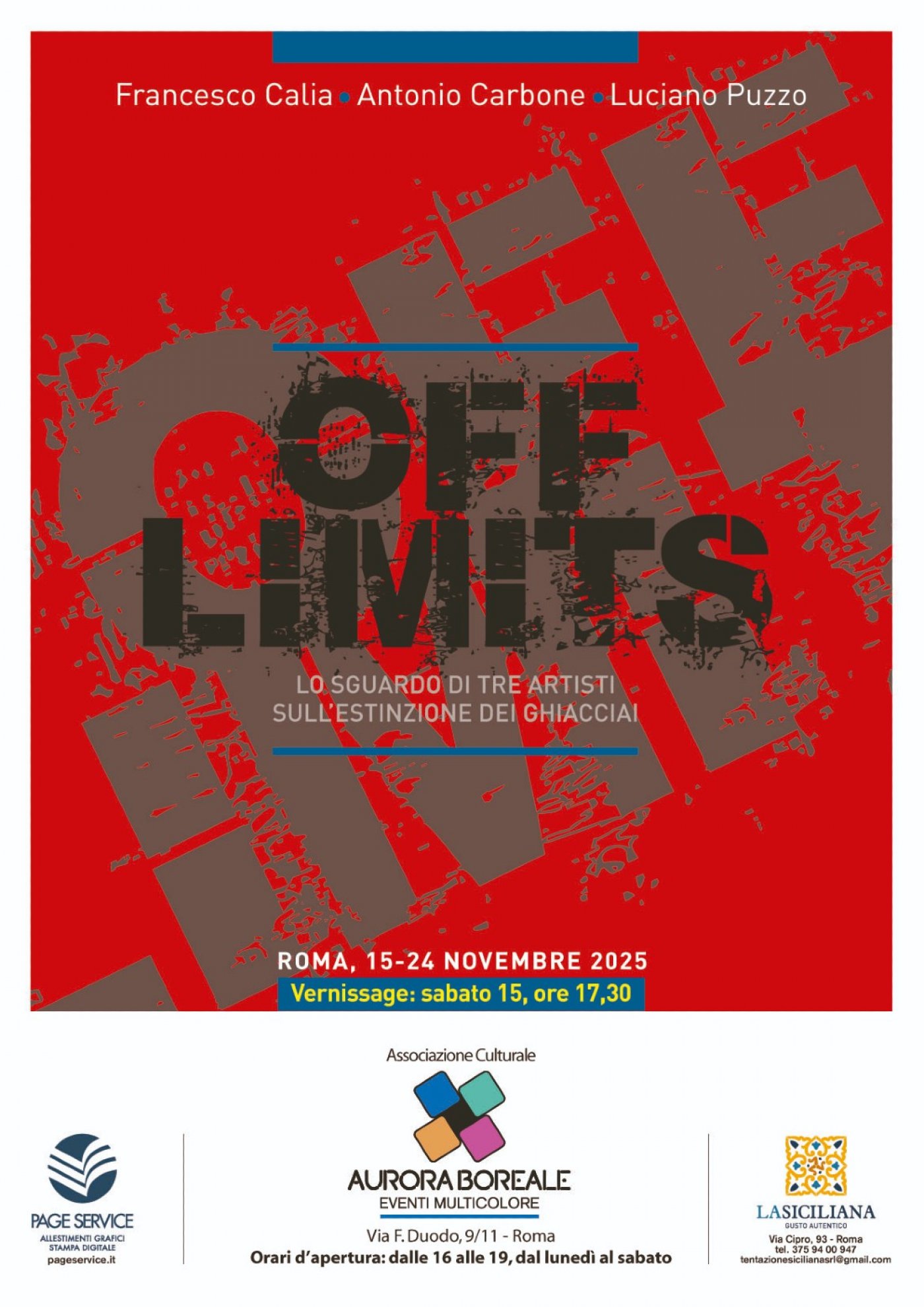 OFF LIMITS, di Francesco Calia, Antonio Carbone e Luciano Puzzo