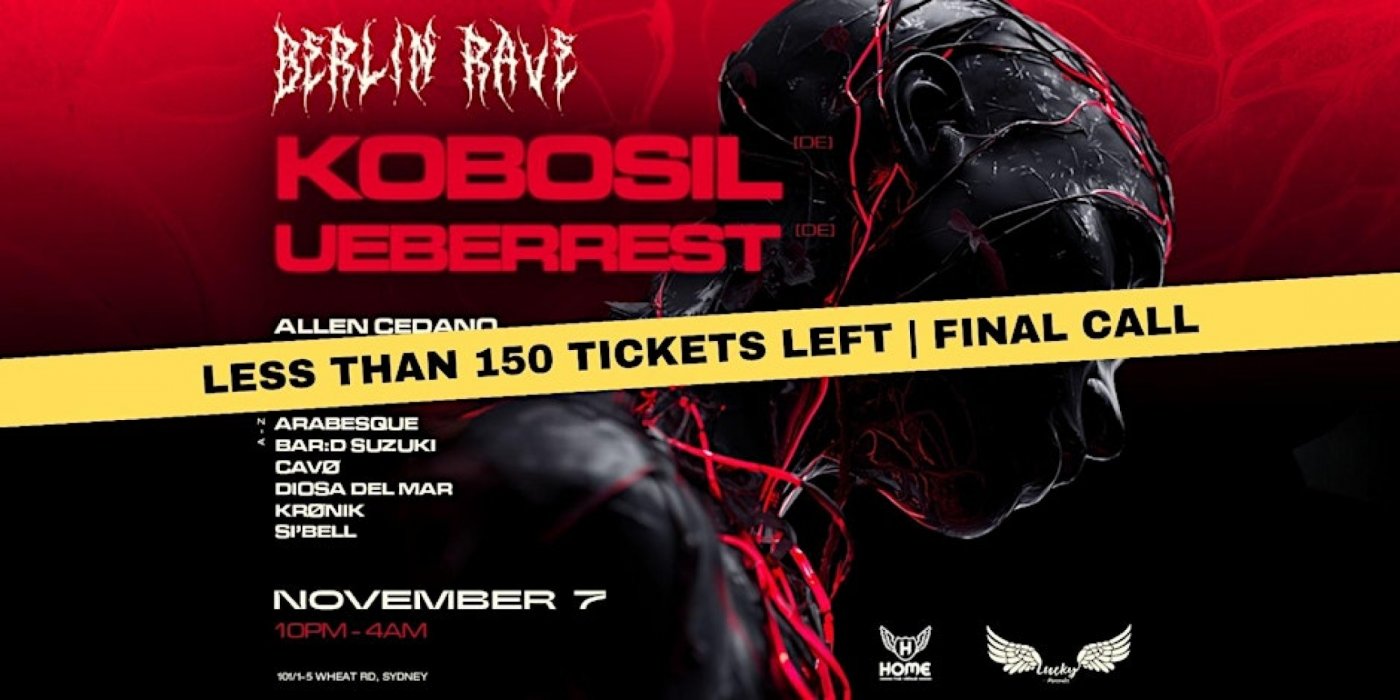 Berlin Rave ft KOBOSIL (DE) & UEBERREST (DE) - THIS FRIDAY