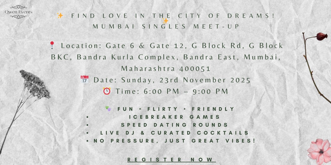 Dating Meetup Mumbai 2025