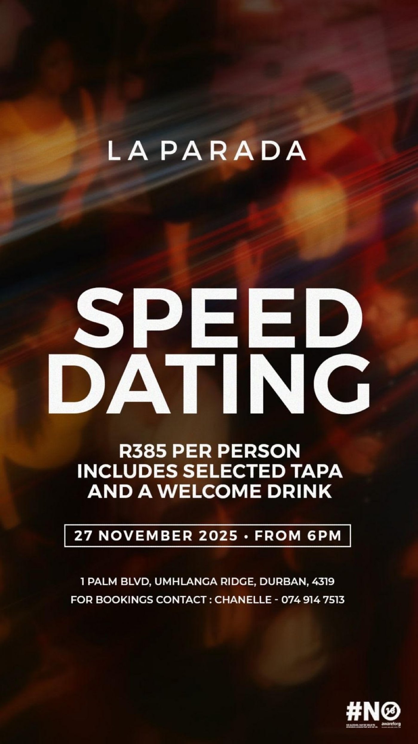 SPEED DATING AT LA PARADA, UMHLANGA