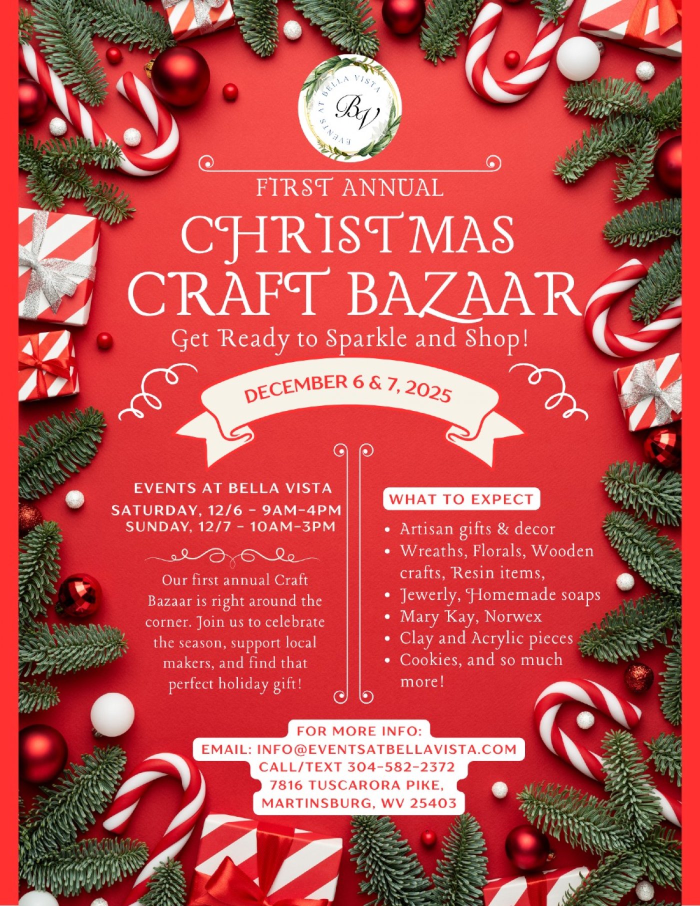 First Annual Christmas Craft Bazaar