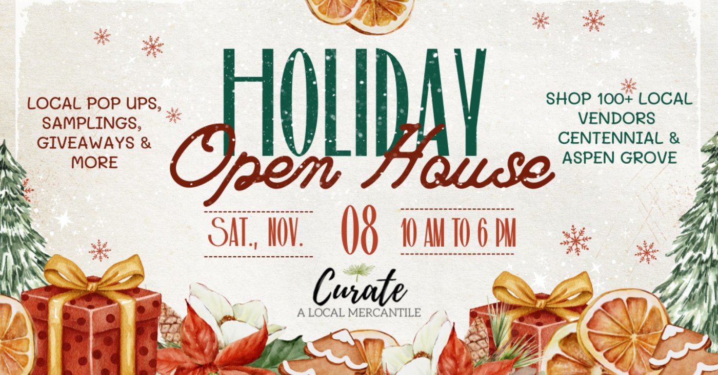 Curate: A Local Mercantile 2025 Holiday Open House