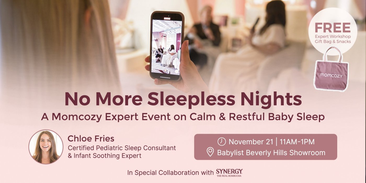 No More Sleepless Nights: A Momcozy Expert Event on Calm & Restful Baby Sleep