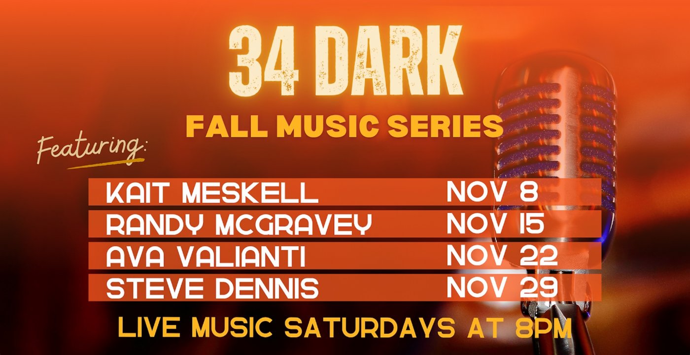 34 DARK Fall Music Series \u2013 November 15