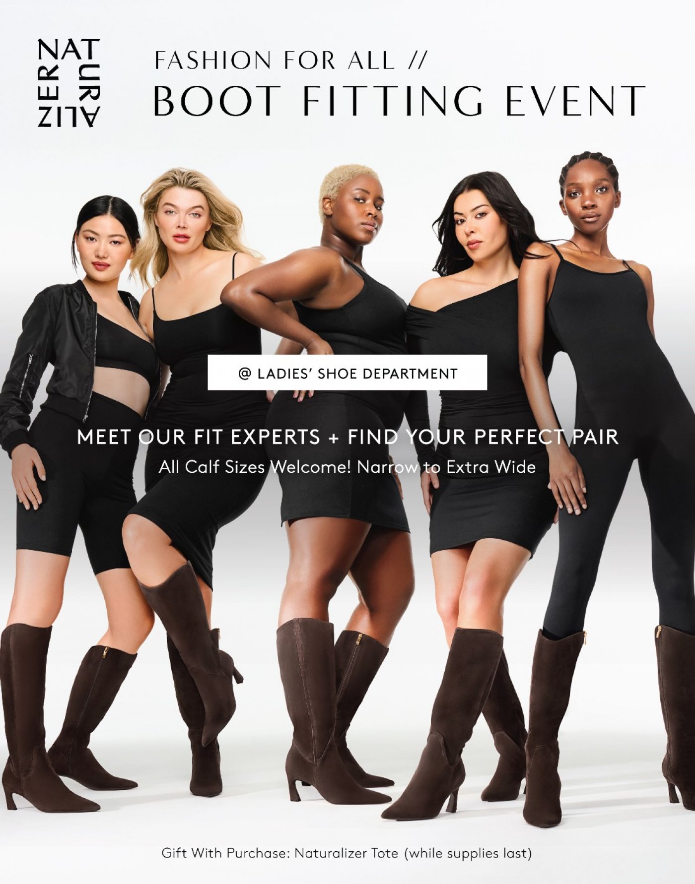 Naturalizer Boot Fitting Event at Dilliard's - Northpark Center