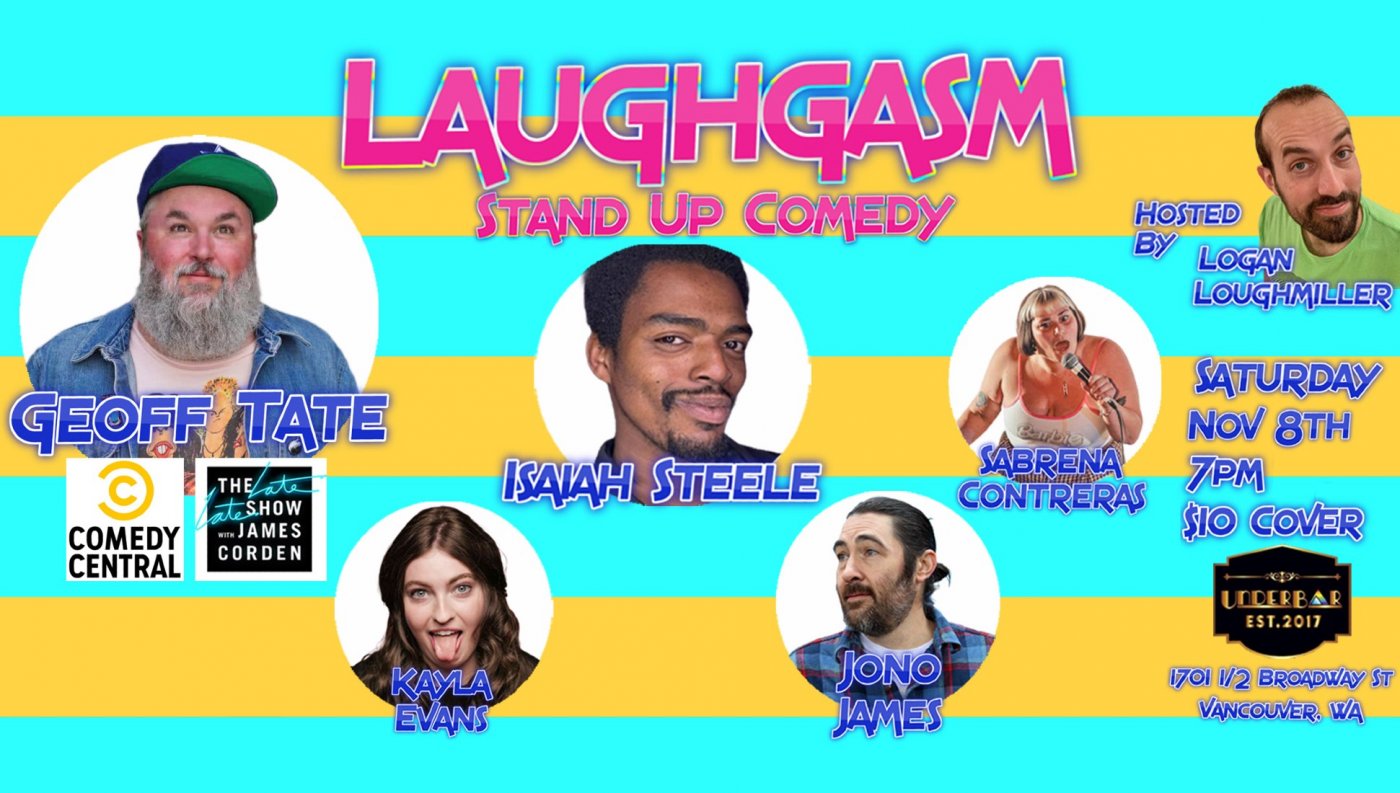 Laughgasm Stand Up Comedy with Geoff Tate! (Late Late Show! Comedy Central!)