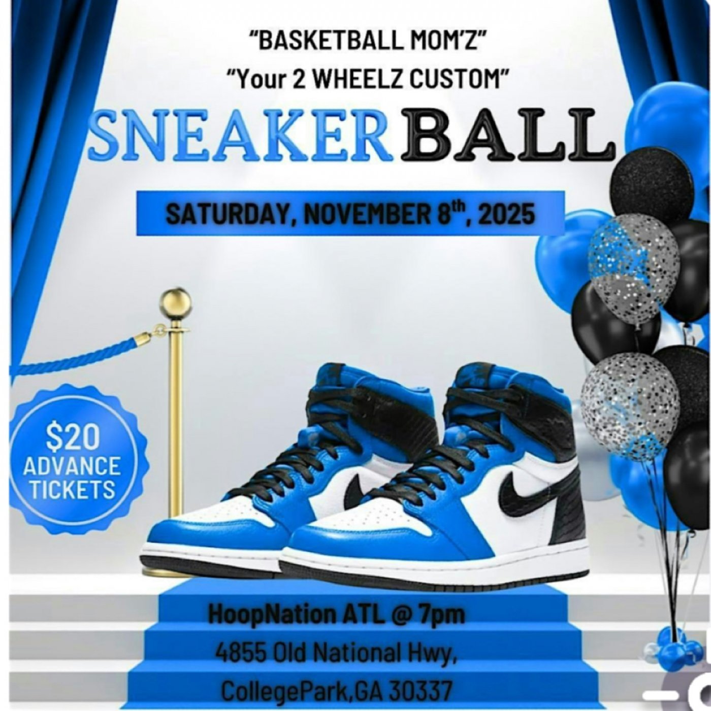 sneakerball event  2 day November 8th,2025