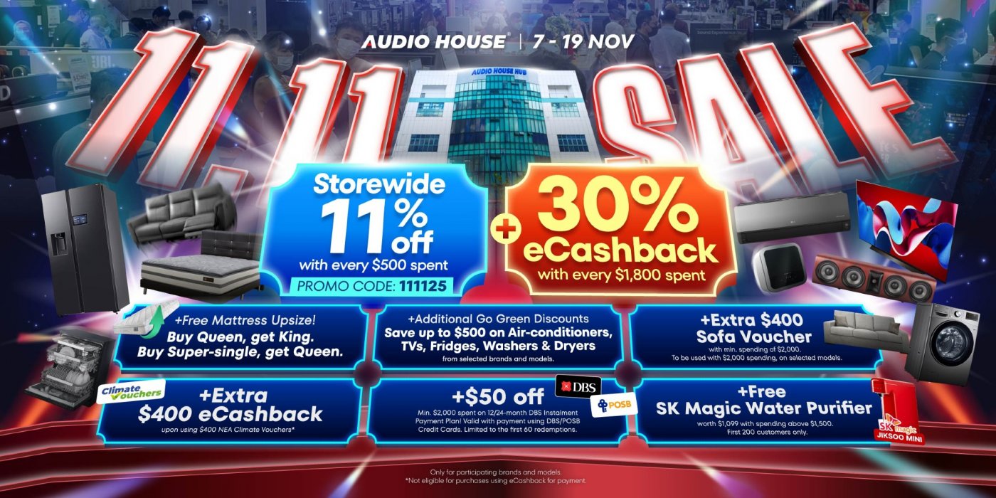 Audio House 11.11 Sale