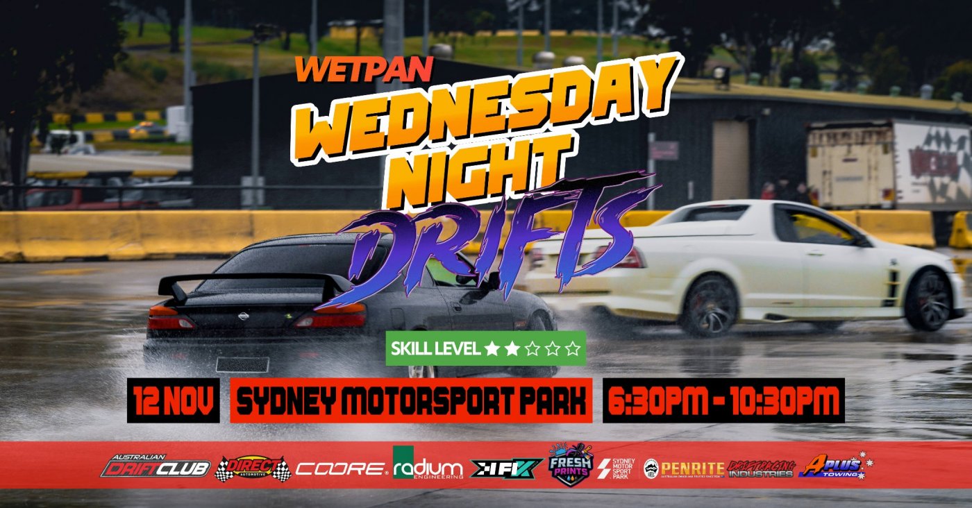 Drifting Sydney Motorsport Park