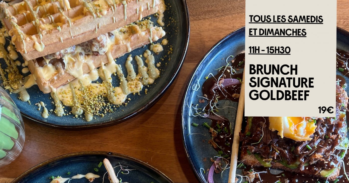 Brunch Goldbeef aux Halles Biltoki Rouen 