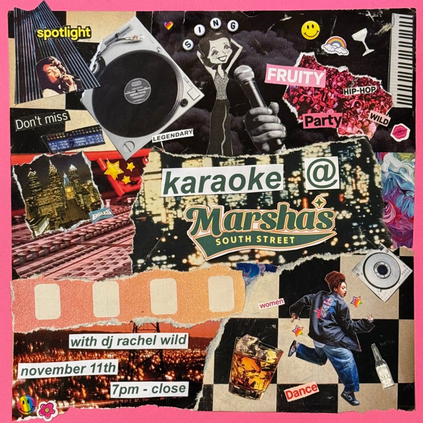 Marsha\u2019s South Street Hosts Karaoke with DJ Rachel Wild