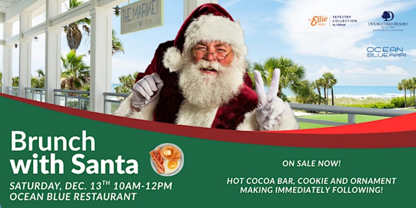 Brunch with Santa and Mrs. Clause at The Ellie Beach Resort