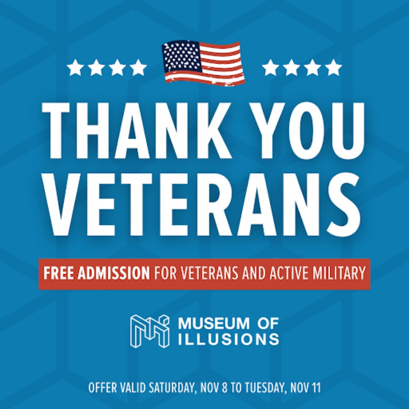 Museum of Illusions Philadelphia Honors Veterans with Free Admission
