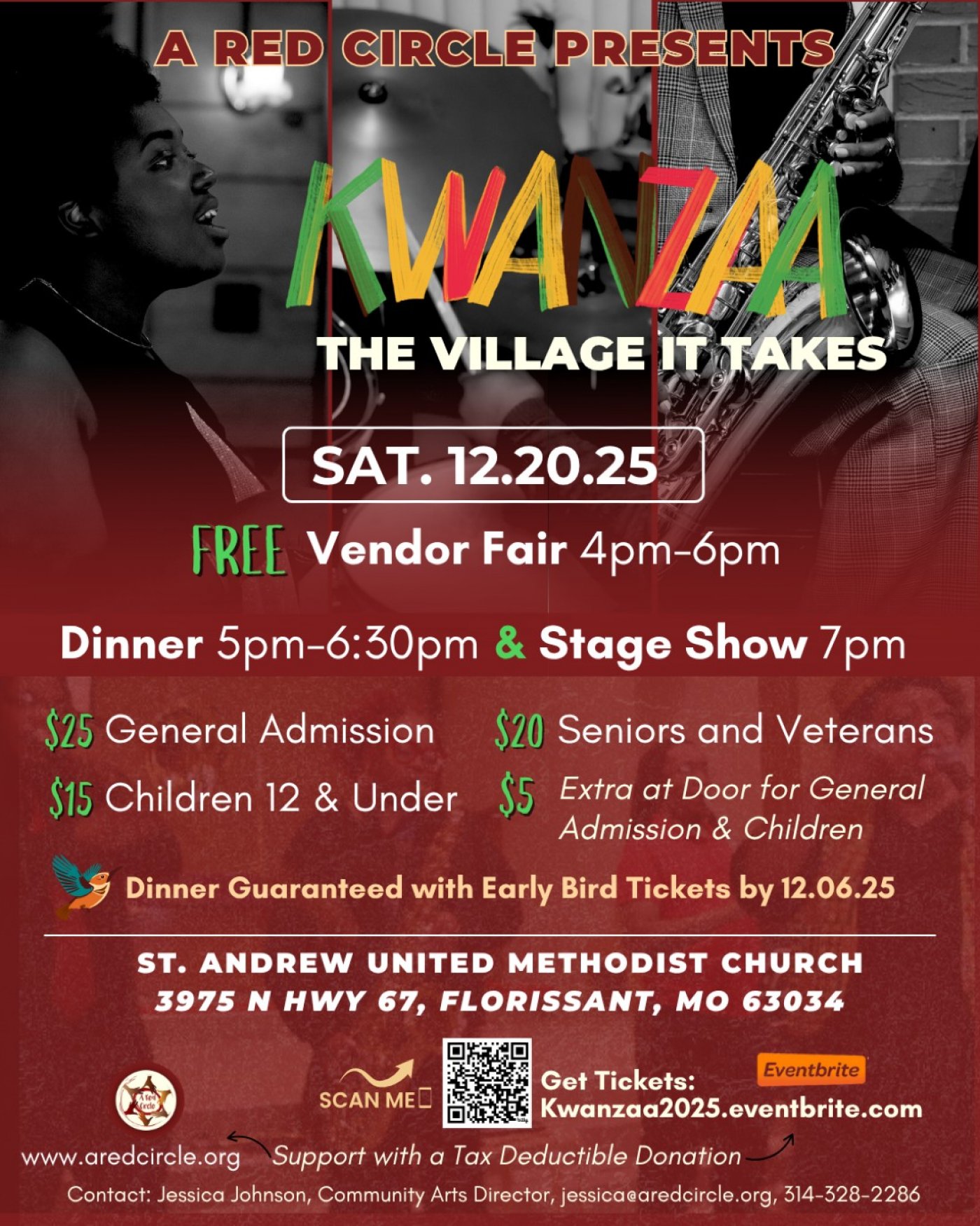 A Red Circle Presents \u201cKwanzaa: The Village It Takes 2025\u201d Community Celebration