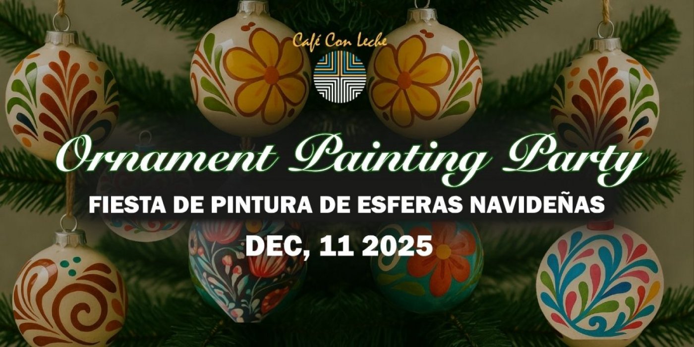 Ornament Painting at Caf\u00e9 Con Leche