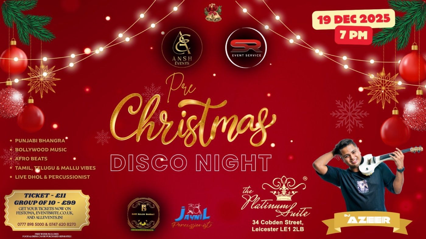 Pre-Christmas Disco Night 2025!