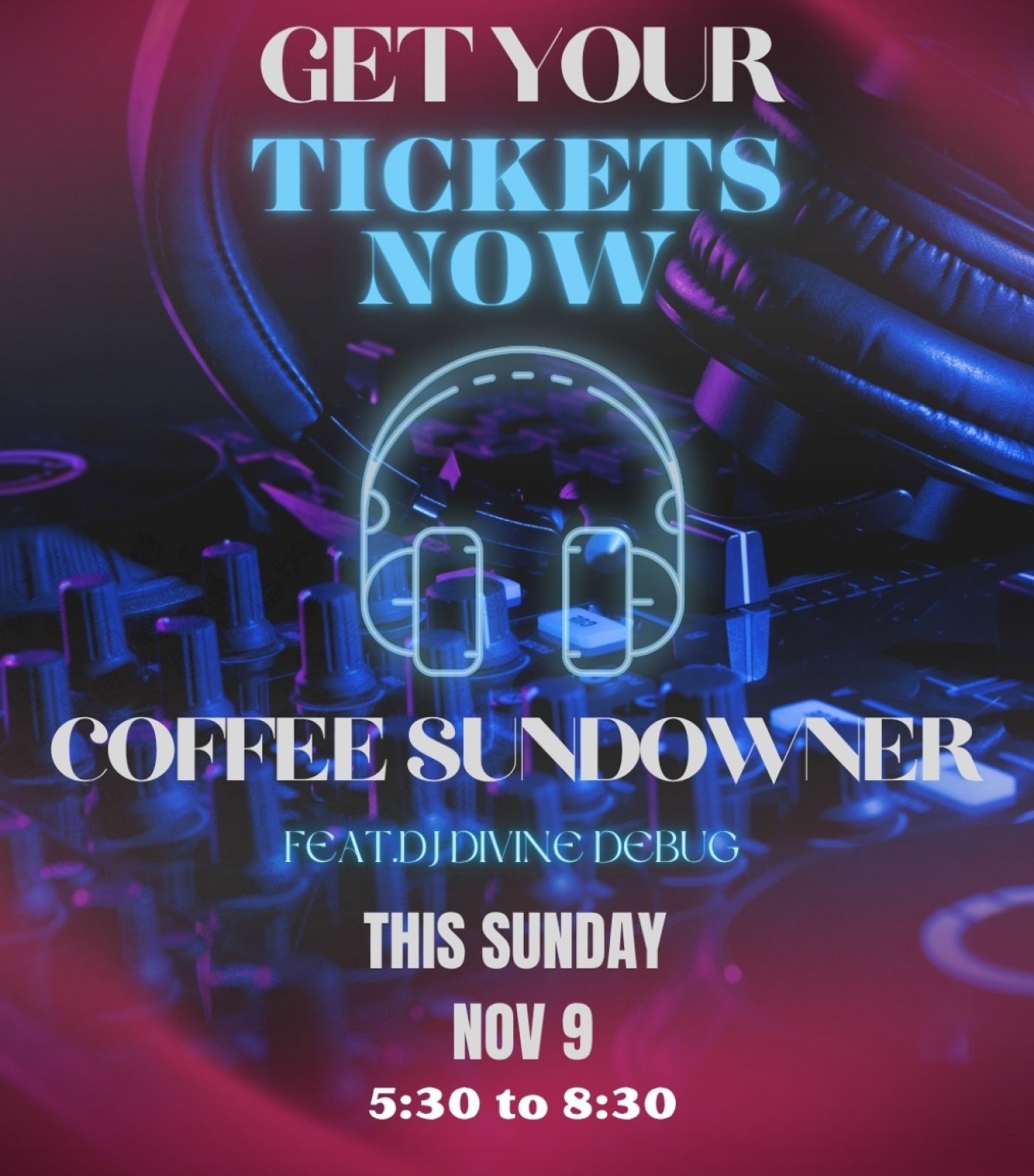 Coffee Sundowner Party