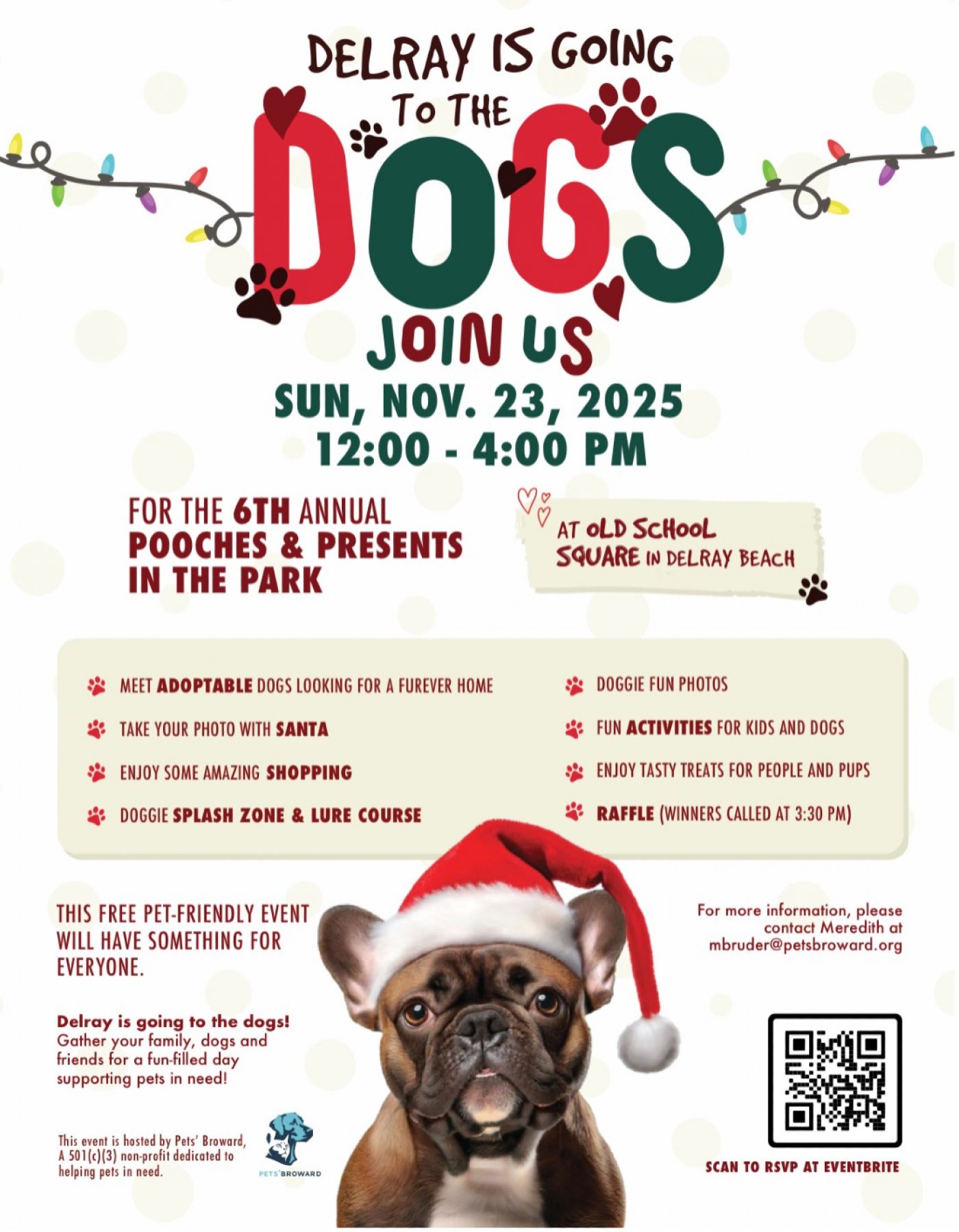 DELRAY IS GOING TO THE DOGS !