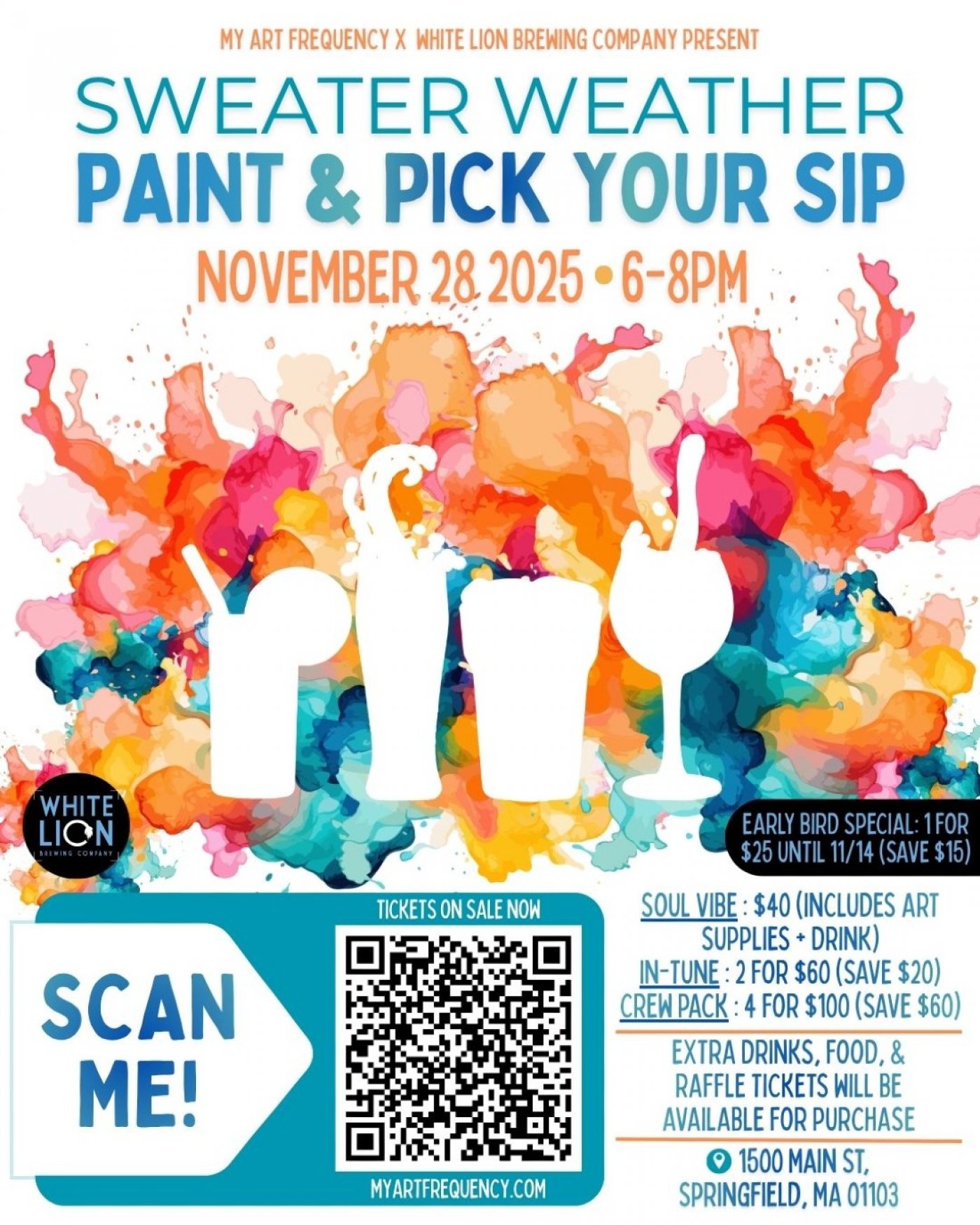 Sweater Weather: Paint & Pick Your Sip
